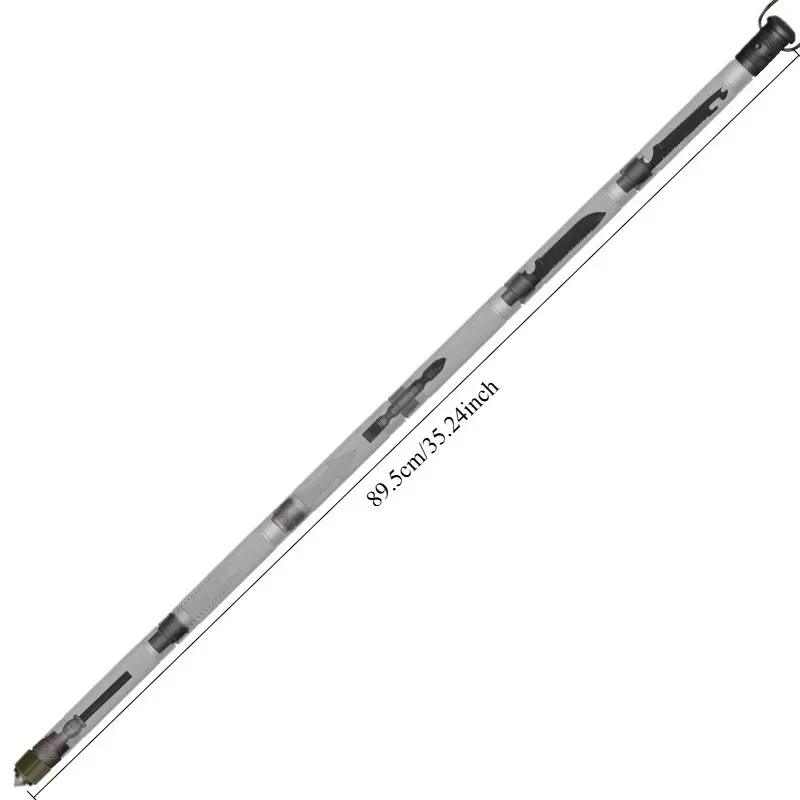 Bâton de marche rétractable aluminium – Image 6