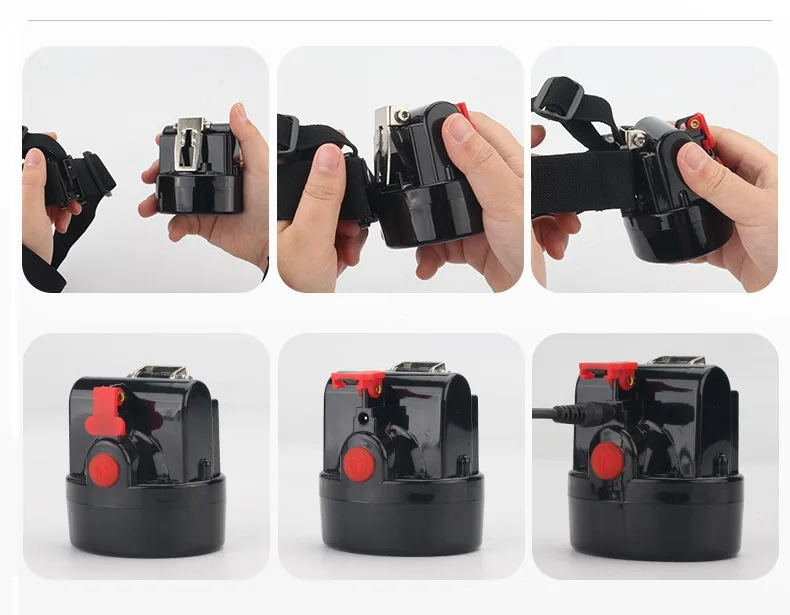 Lampe frontale LED rechargeable KL2.8LM – Image 7