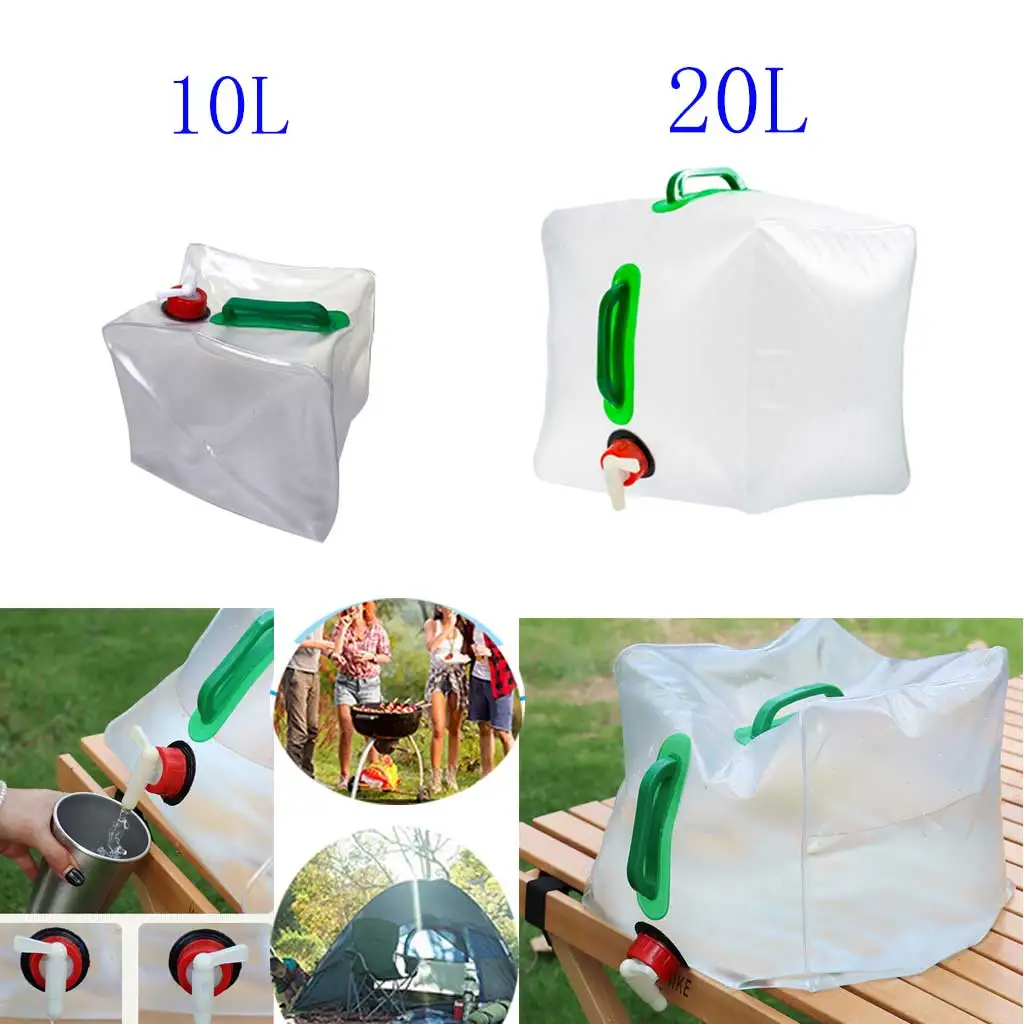 Sac à eau pliable 10L / 20L camping – Image 2