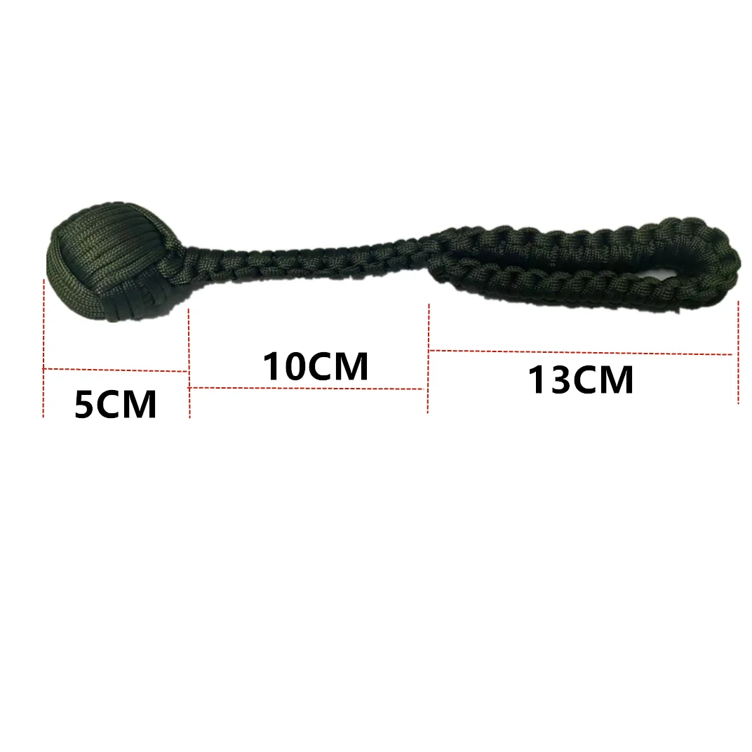 Bracelet boule acier brise-vitre – Outil survie EDC – Image 2