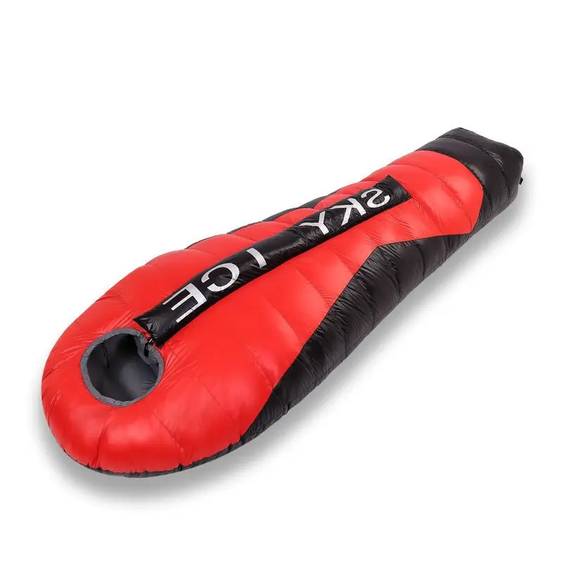 Sac duvet momie -20°C 215 cm camping – Image 5