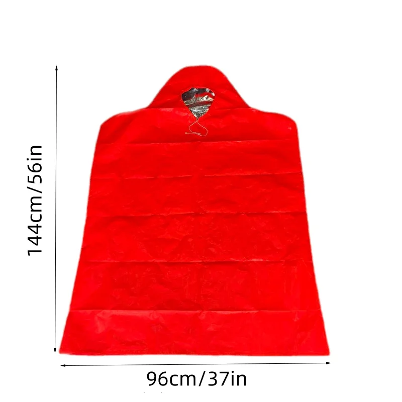Poncho urgence thermique Mylar – Image 5