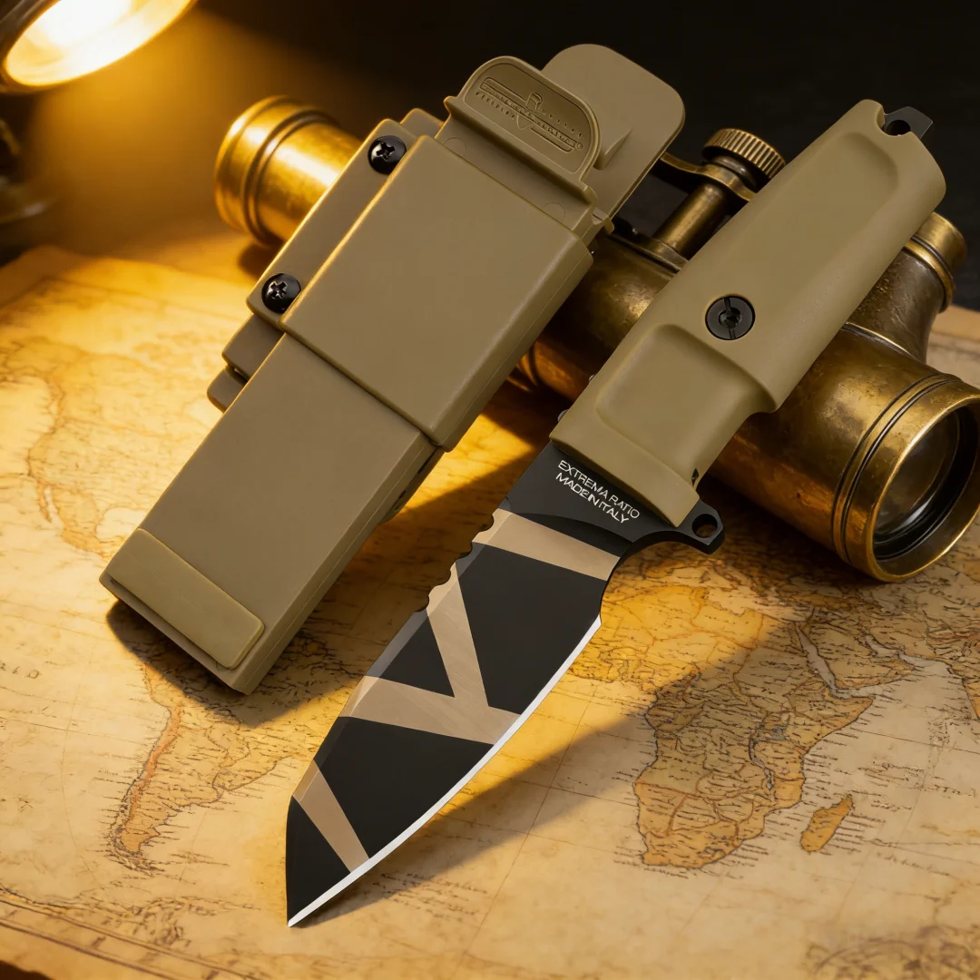 Couteau outdoor lame fixe 21 cm – Image 8