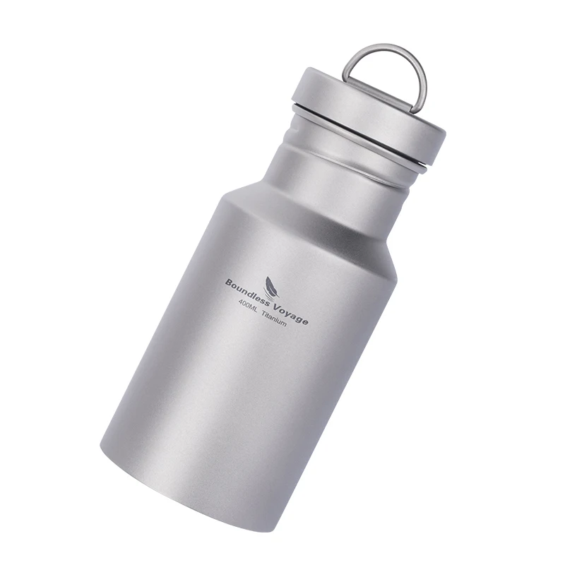 Bouteille titane 400 ml légère outdoor – Image 3