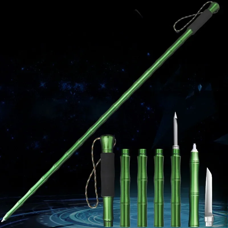 Bâton pliant multifonction aluminium