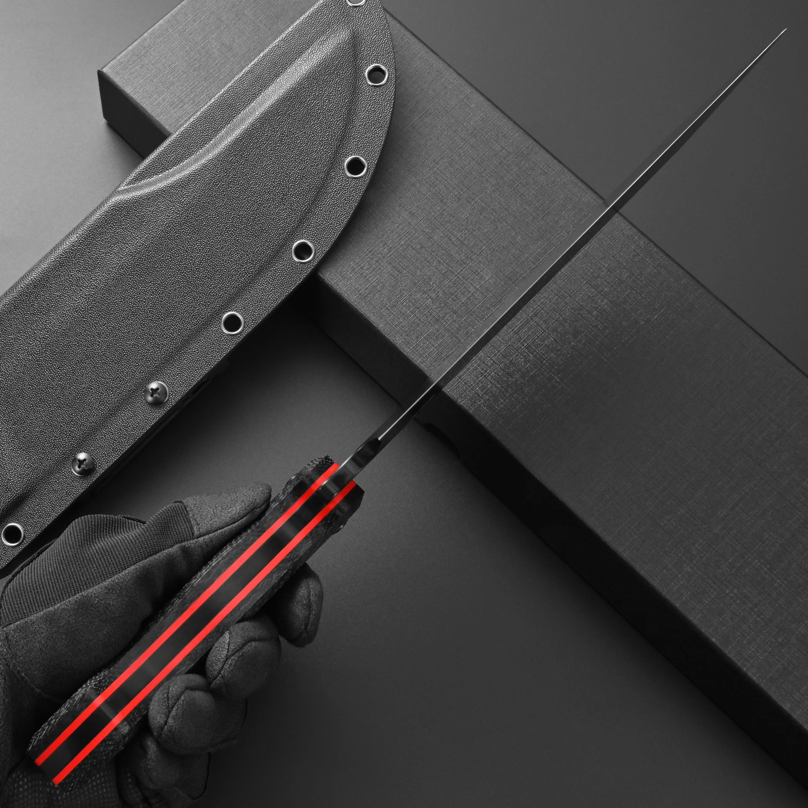 Couteau fixe DC53 36,8 cm robuste – Image 13