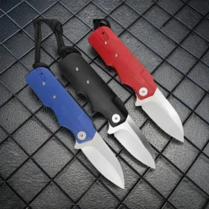 Couteau pliant 8Cr13MoV G10 – Outdoor camping