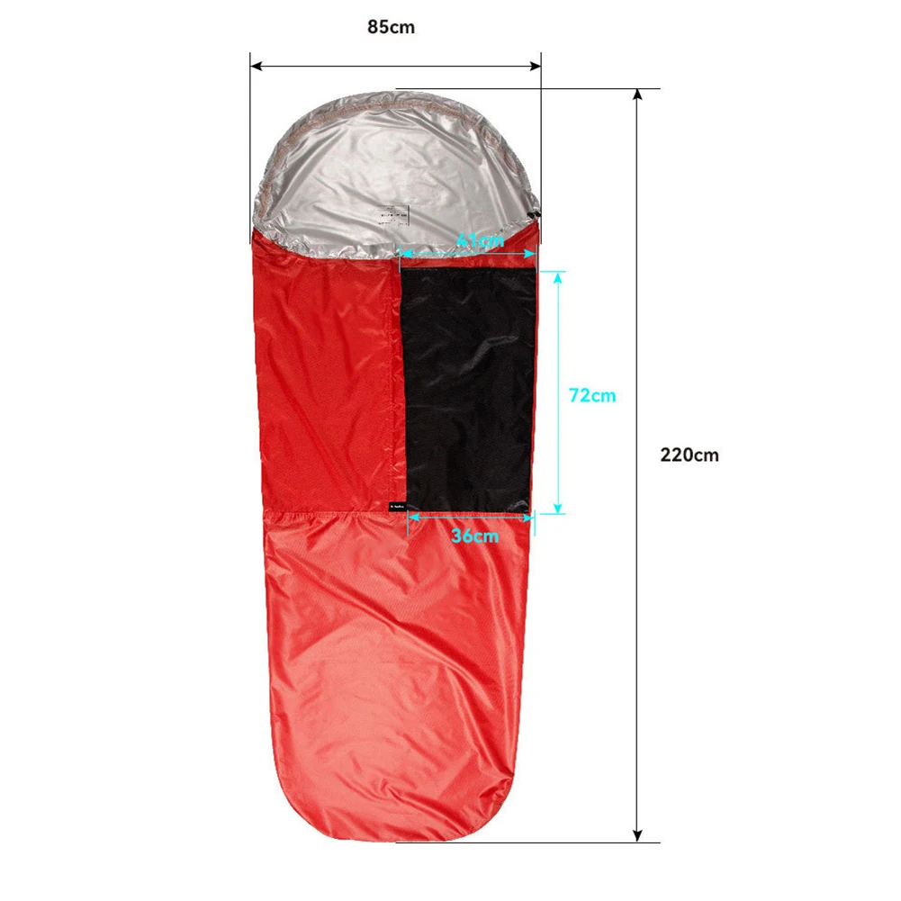 Sac bivouac thermique 220 cm imperméable – Image 4