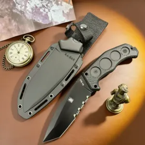 Couteau lame fixe 20 cm camping