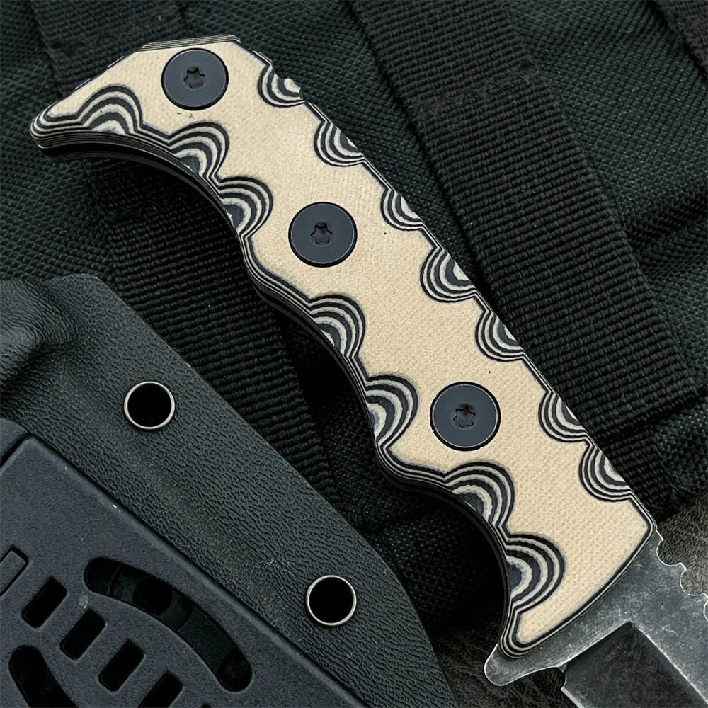 Couteau fixe 7Cr13MoV G10 19,7 cm – Image 4