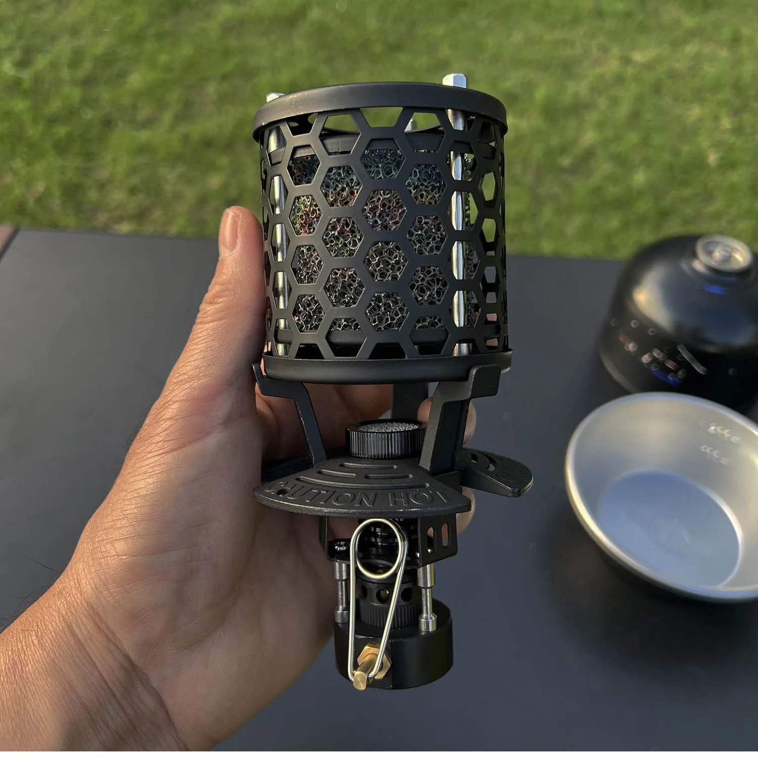 Réchaud gaz radiant portable camping – Image 6