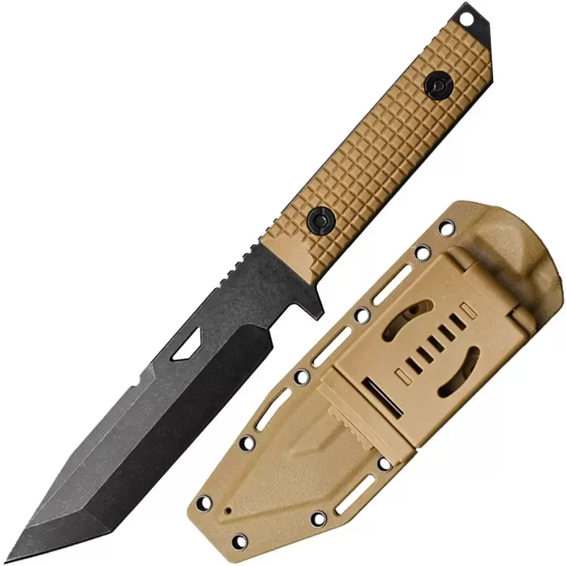 Couteau de poche compact acier inox EDC camping – Image 20