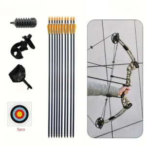 Arc à poulies kit complet tir sportif et chasse