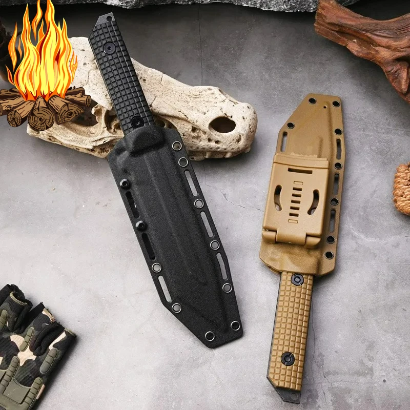 Couteau de poche compact acier inox EDC camping – Image 4