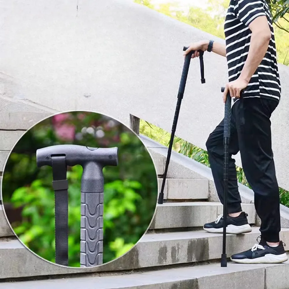 Bâton télescopique 96 cm randonnée trekking – Image 6