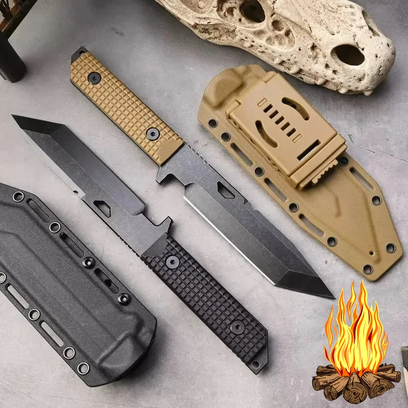 Couteau de poche compact acier inox EDC camping – Image 5