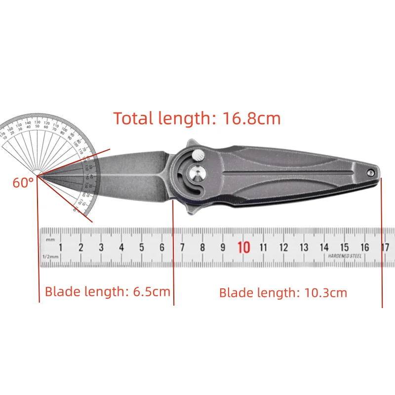 Couteau pliant N690 FX-551 compact – Image 6