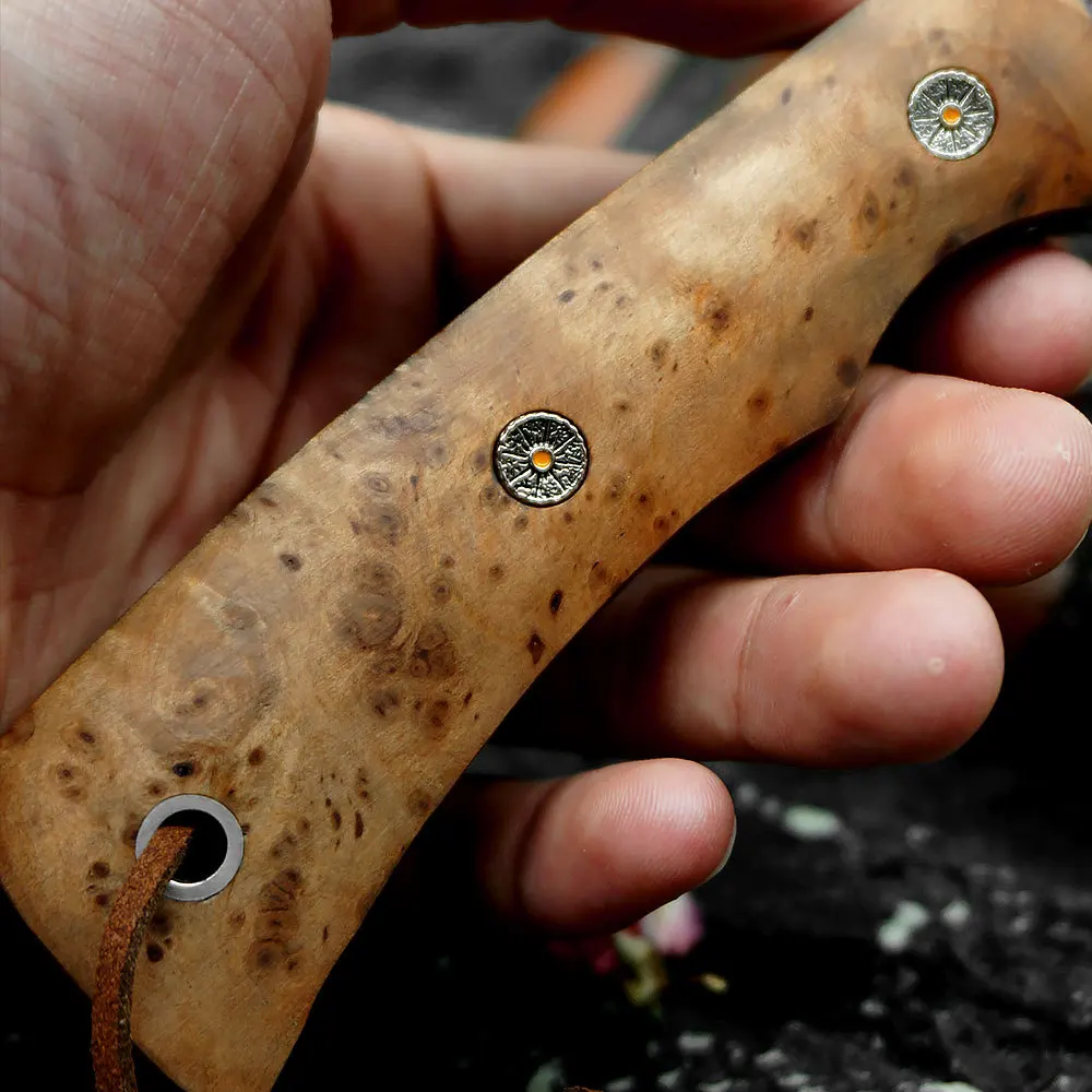 Couteau fixe VG10 7,5 mm bushcraft – Image 5