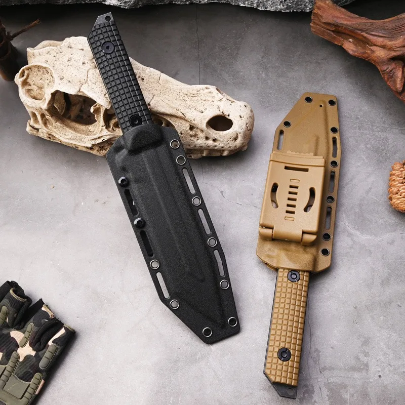 Couteau de poche compact acier inox EDC camping – Image 17