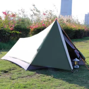 Tente camping ultralégère 1 personne imperméable