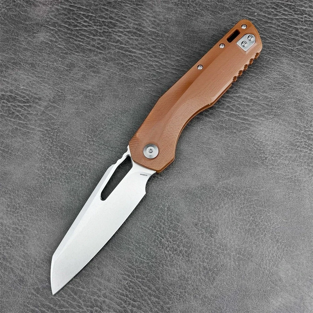 Couteau pliant M390MK 22 cm manche G10 camping – Image 7