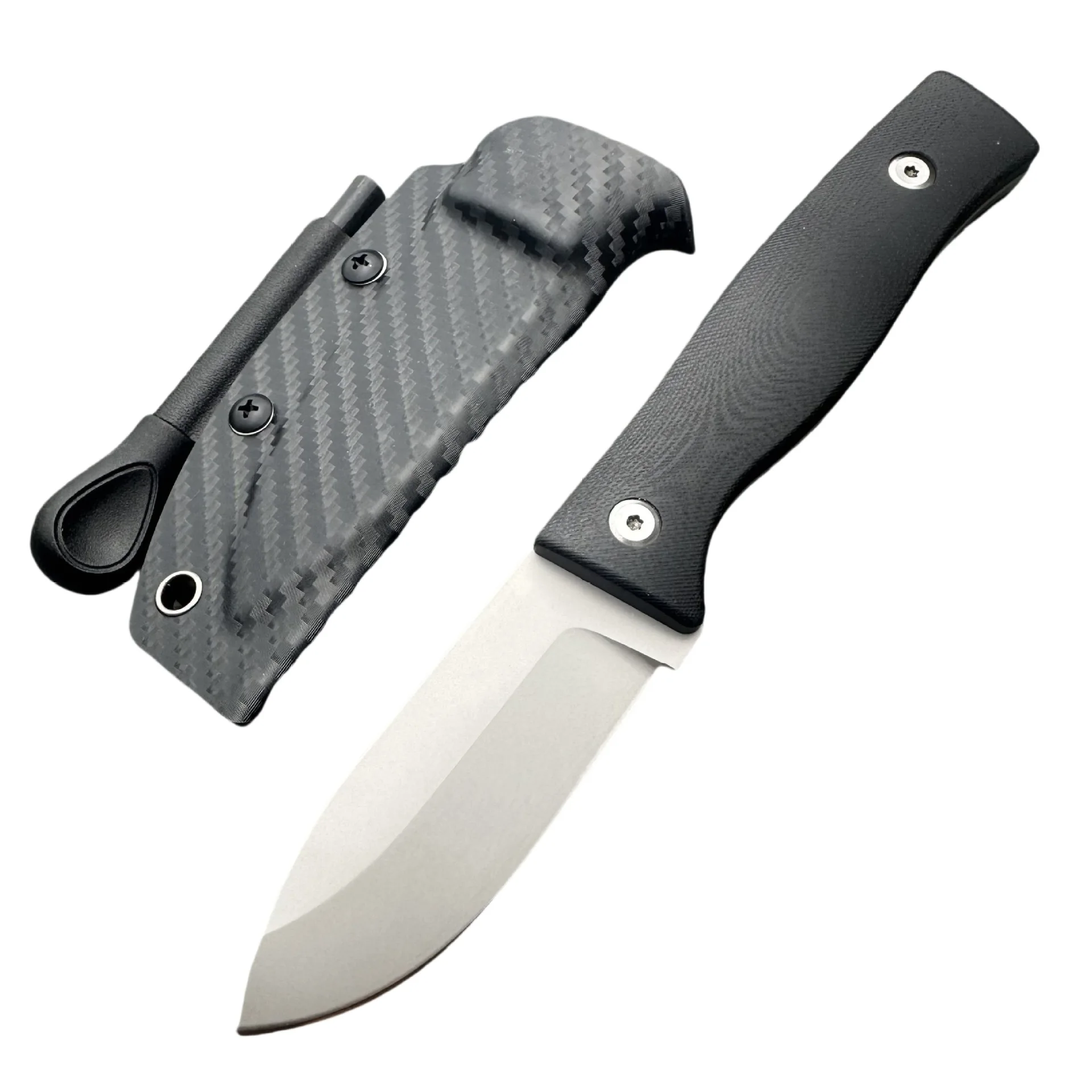 Couteau fixe 8Cr13MoV G10 20 cm camping bivouac – Image 6