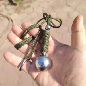 Poids de lancer paracorde acier camping survie outdoor