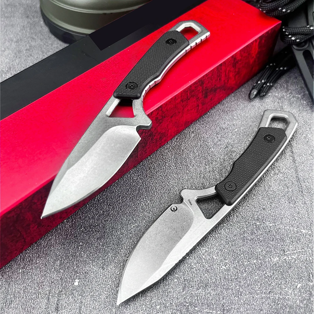 Mini couteau fixe EDC 12,3 cm camping randonnée