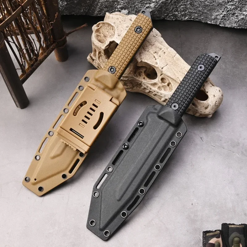 Couteau de poche compact acier inox EDC camping – Image 11