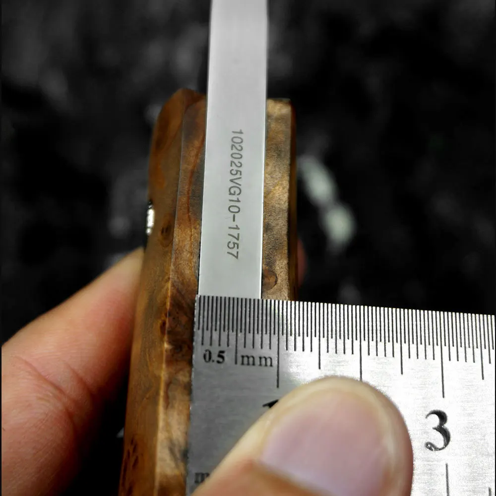 Couteau fixe VG10 7,5 mm bushcraft – Image 3