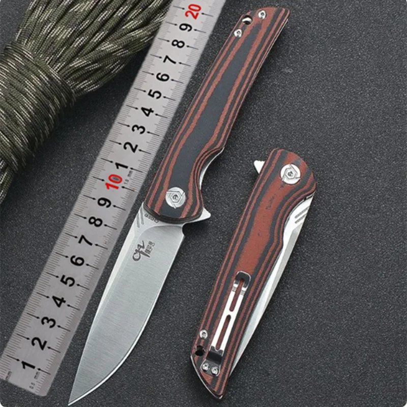 Couteau pliant D2 micarta 21,2 cm EDC camping