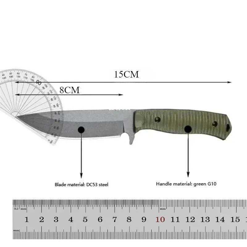Couteau droit BM 539 G10 camping – Image 6