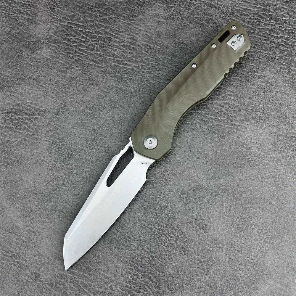 Couteau pliant M390MK 22 cm manche G10 camping – Image 8