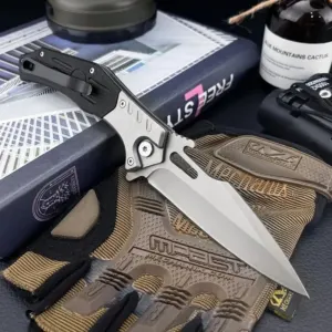 Couteau pliant tactique 5Cr13MoV EDC camping survie