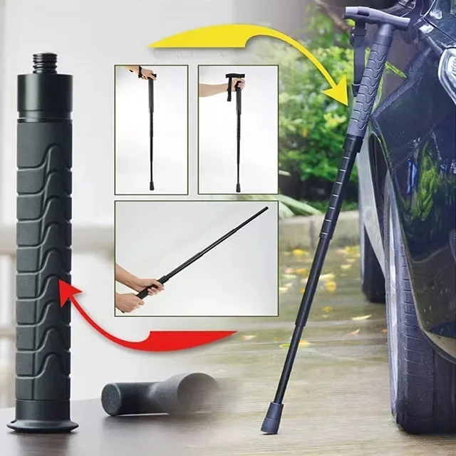 Bâton télescopique 96 cm randonnée trekking – Image 10