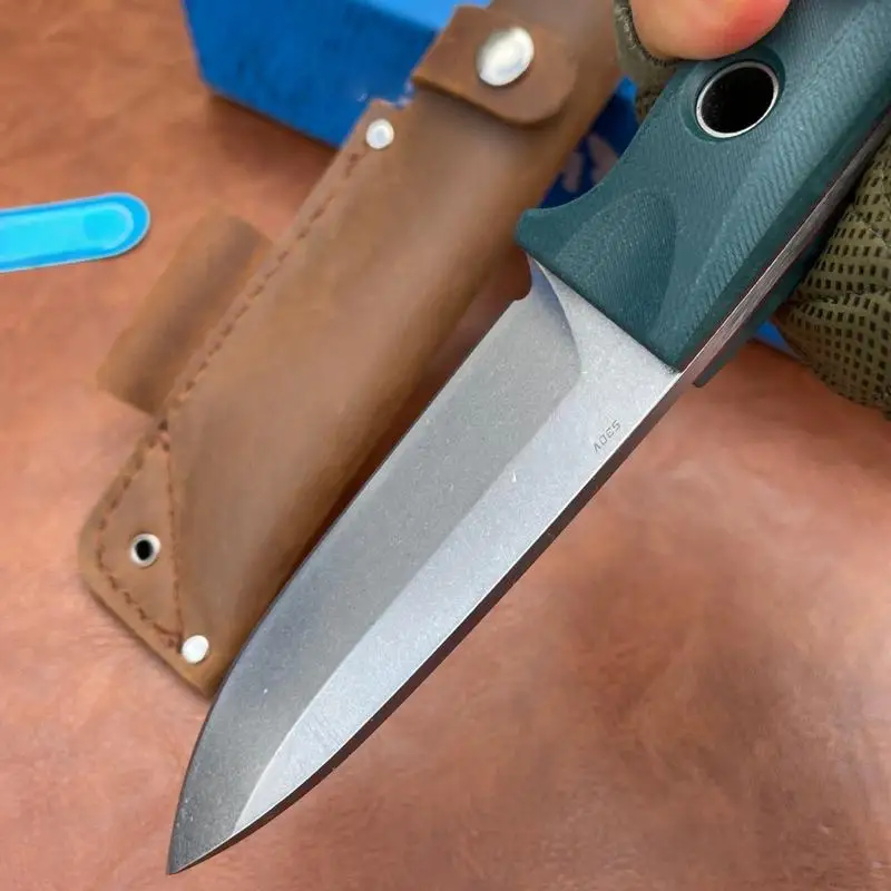 Couteau fixe D2 G10 22,9 cm bushcraft camping – Image 4