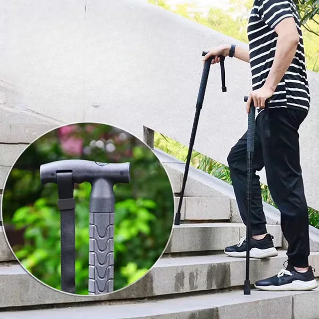 Bâton télescopique 96 cm randonnée trekking