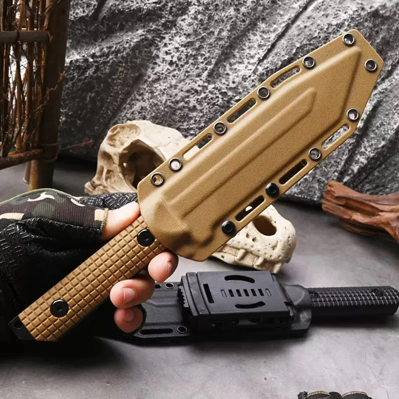 Couteau de poche compact acier inox EDC camping – Image 19