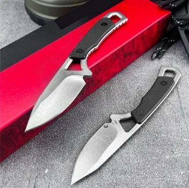 Mini couteau fixe EDC 12,3 cm camping randonnée – Image 9