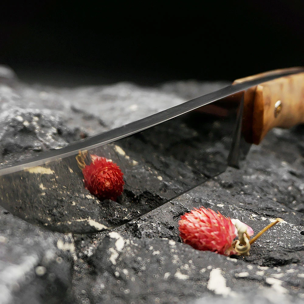 Couteau fixe VG10 7,5 mm bushcraft – Image 4