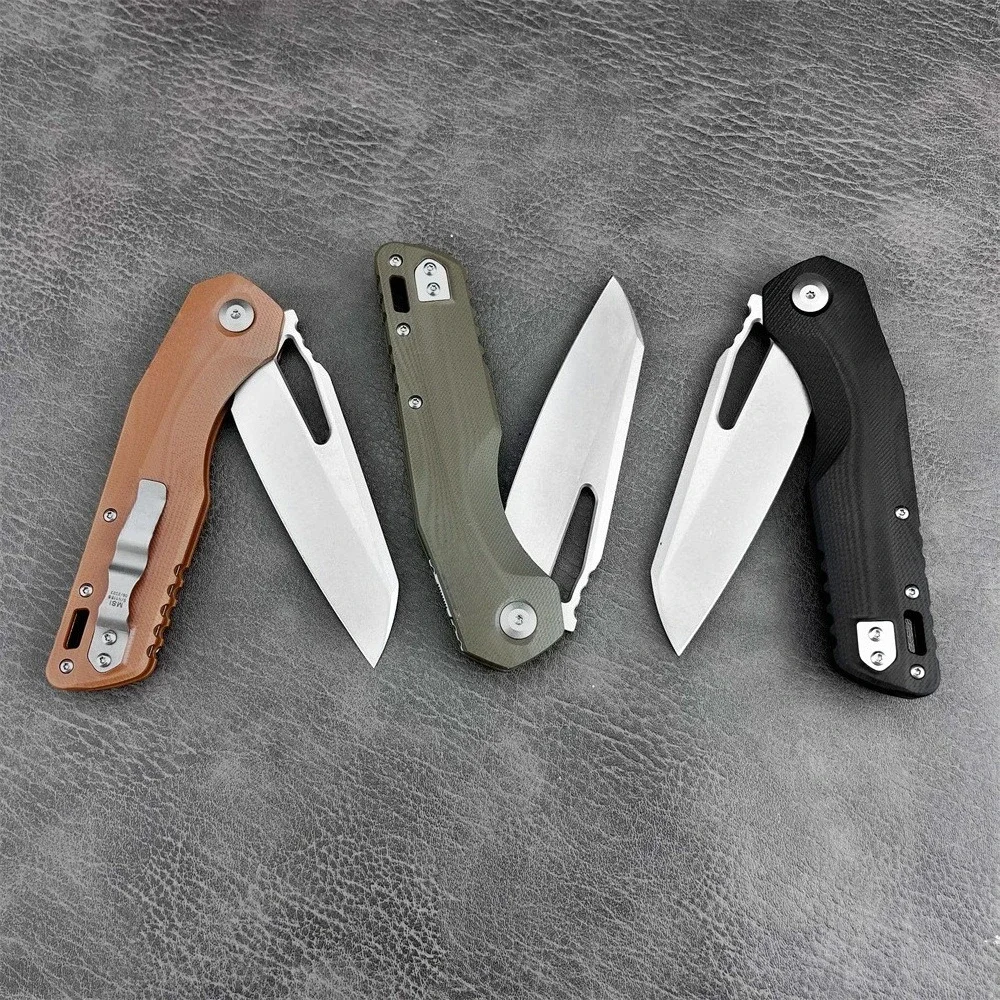 Couteau pliant M390MK 22 cm manche G10 camping – Image 5