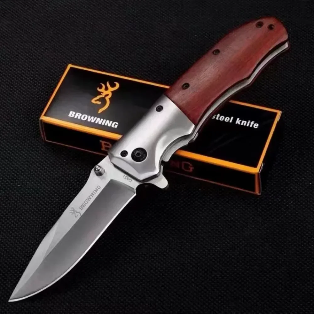 Couteau Pliant XMSJ 20,6cm : Acier Inoxydable & Camping Pro – Image 5