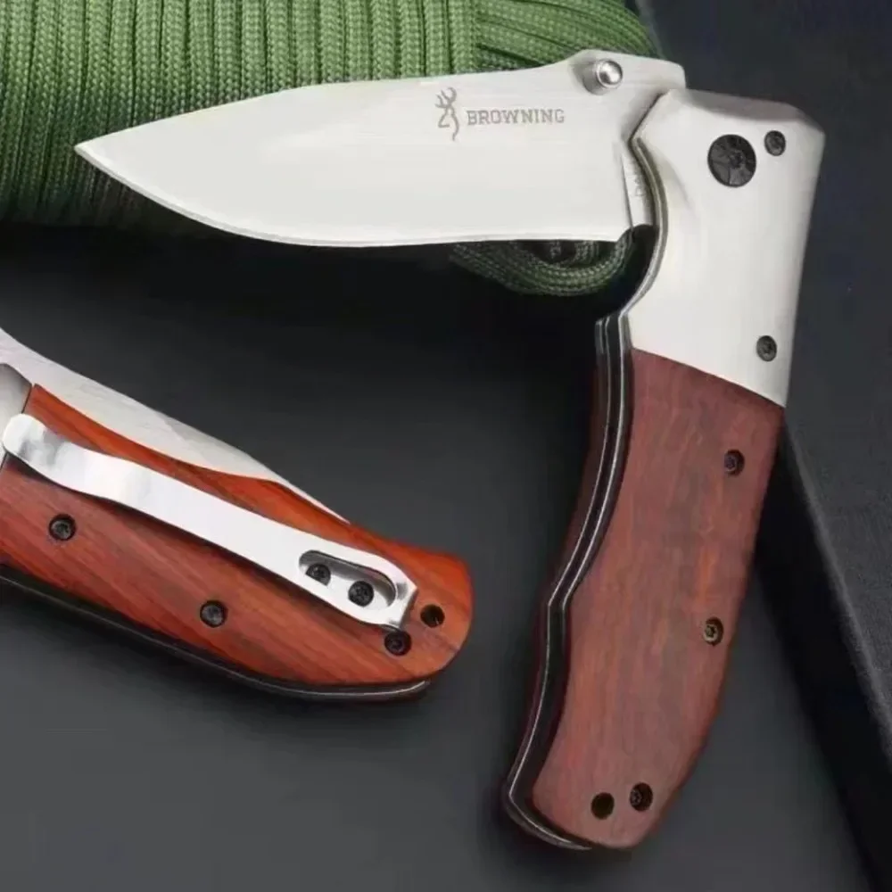 Couteau Pliant XMSJ 20,6cm : Acier Inoxydable & Camping Pro – Image 3