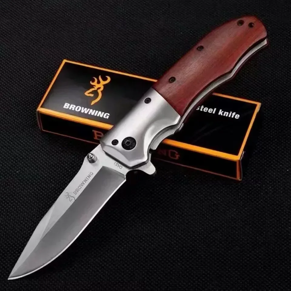 Couteau Pliant XMSJ 20,6cm : Acier Inoxydable & Camping Pro – Image 7