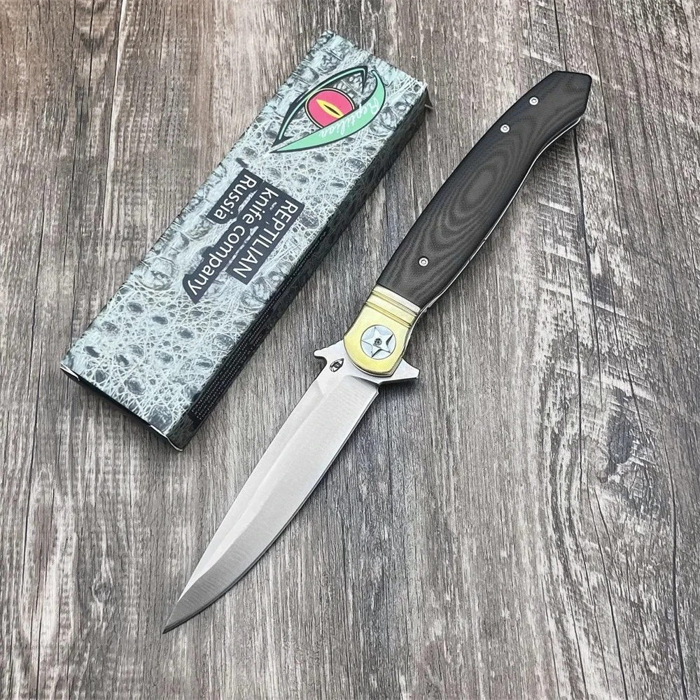 Couteau Reptilian Pro – Acier 440C & Manche G10 Antidérapant – Image 8