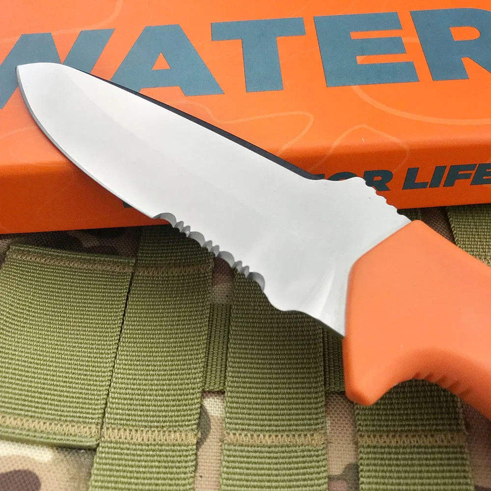 Couteau de Survie D2 – Robustesse et Haute Visibilité – Image 7