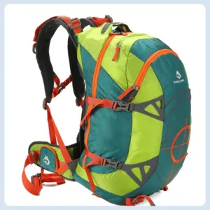 Sac Randonnée Jungle King 50L : Dos Suspendu & Nylon Ripstop