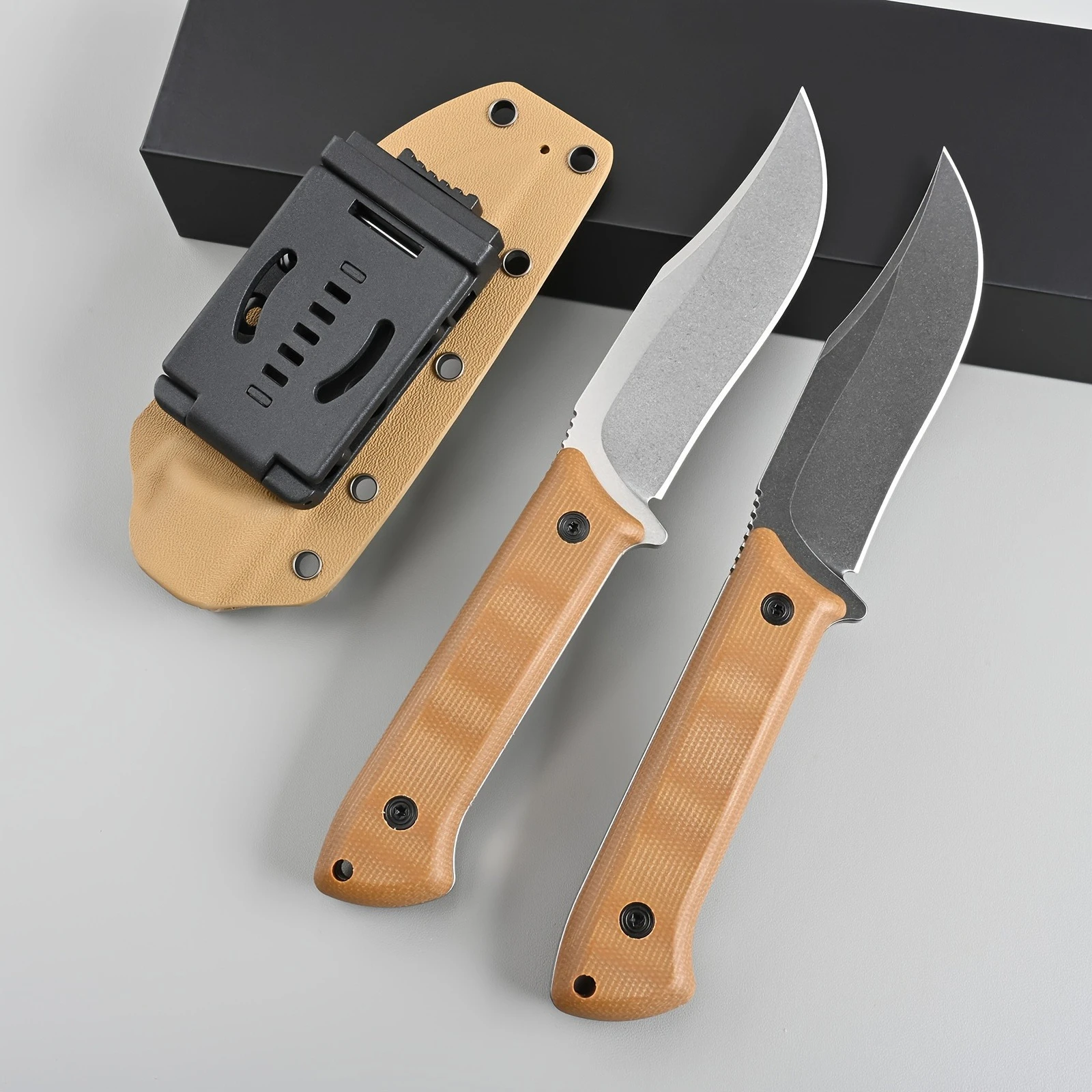 Couteau de Survie Professionnel – Acier 8Cr13Mov & Manche G10 – Image 7