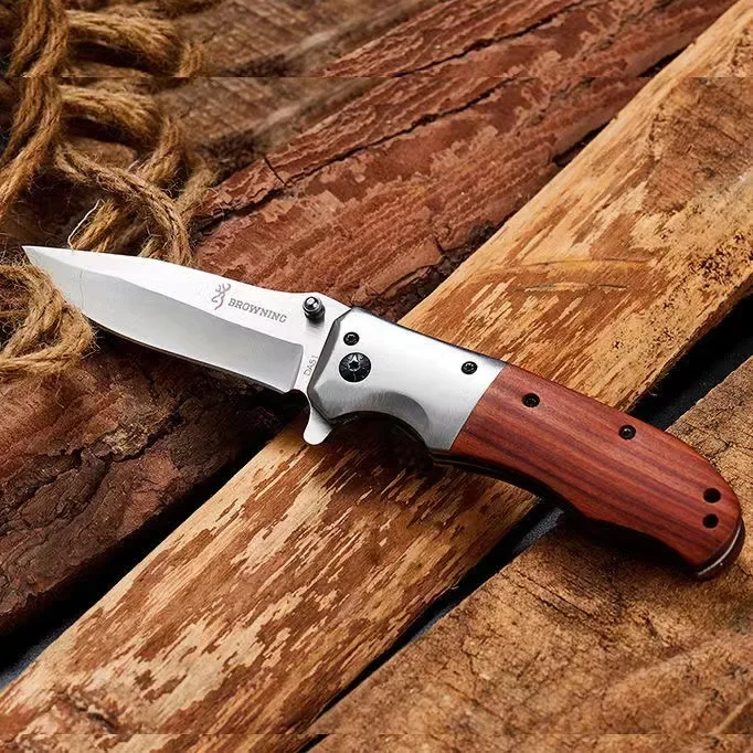 Couteau Pliant XMSJ 20,6cm : Acier Inoxydable & Camping Pro – Image 11