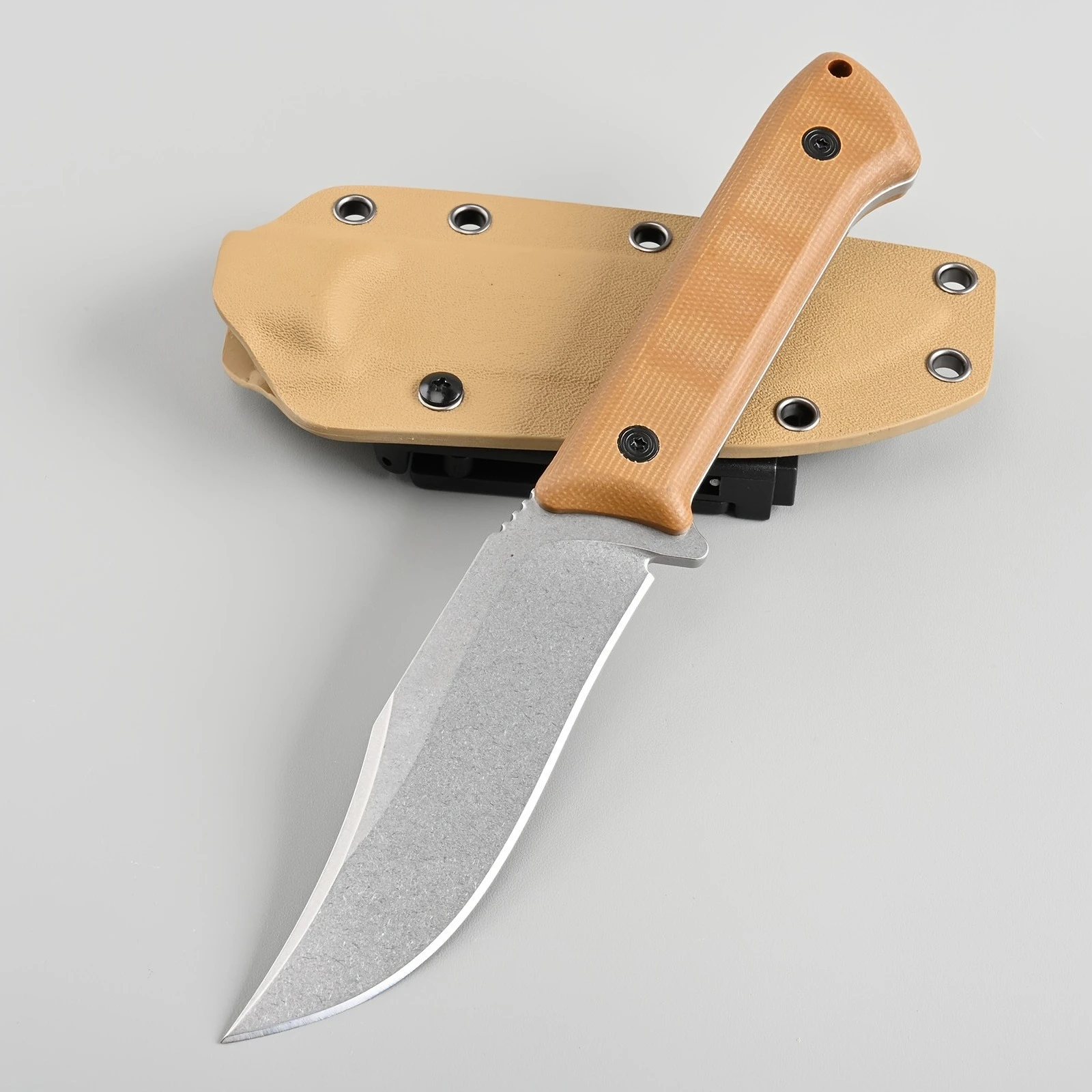 Couteau de Survie Professionnel – Acier 8Cr13Mov & Manche G10 – Image 9